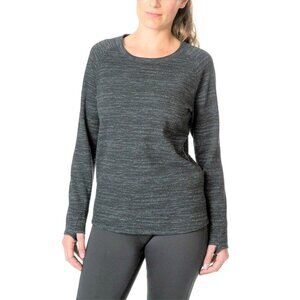 Kirkland Signature Ladies Active Pullover Sweater (Dark Gray, X-Large)